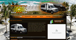 Desktop Screenshot of minibusrentalatbocabeachclub.com